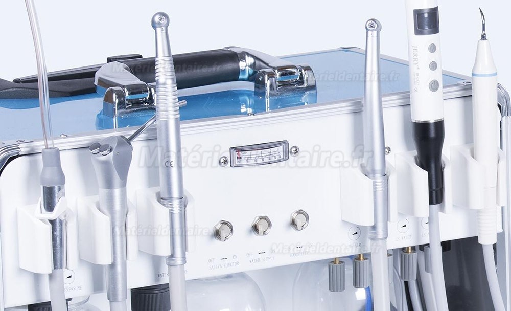 Nouvelle Greeloy® Unité Dentaire Portable GU-P206 LED pour turbine avec lumière